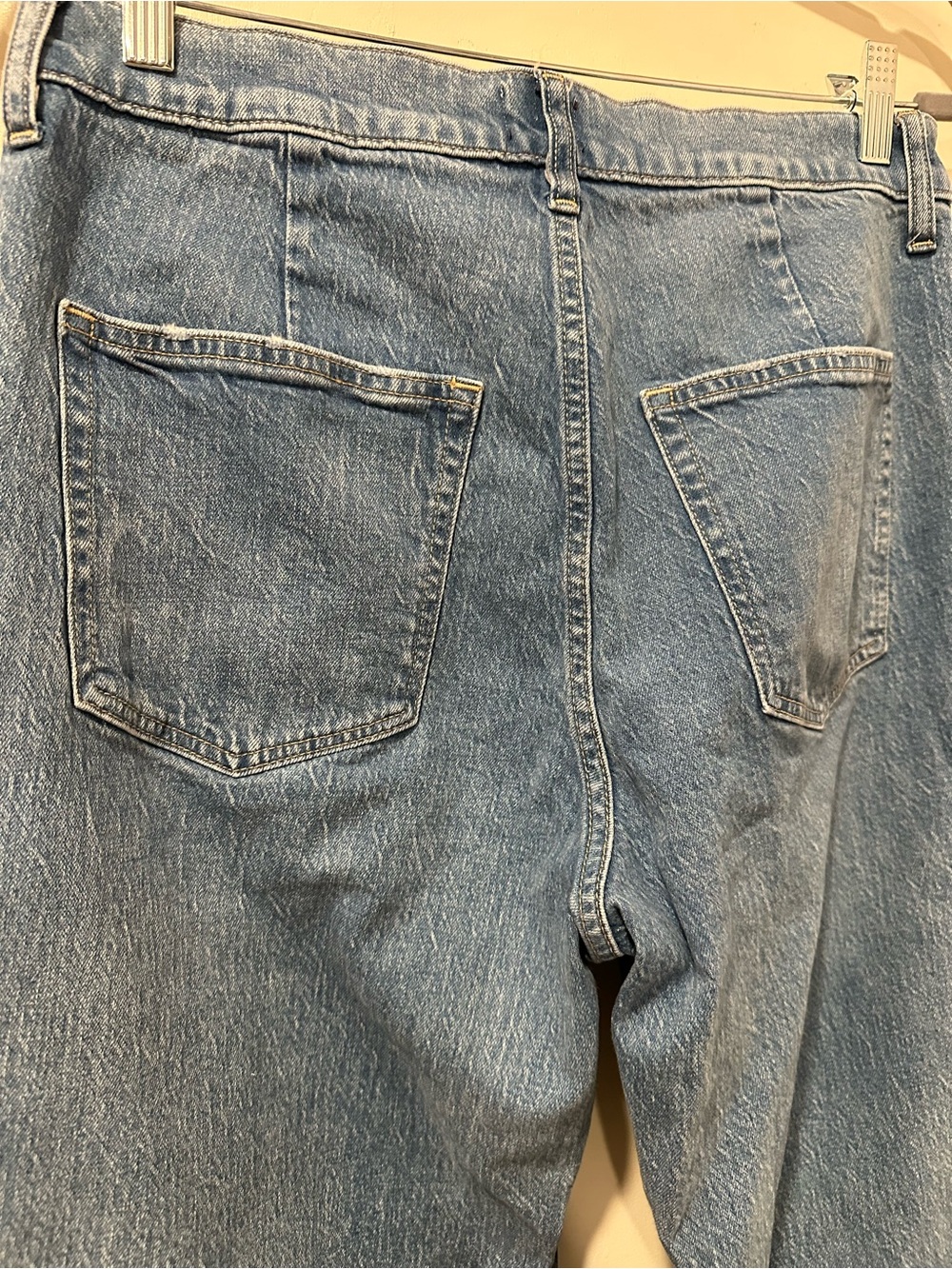 J. Crew Factory Light Blue Wide-Leg Jeans Size 29. Inseam 25 - Picture 3 of 5